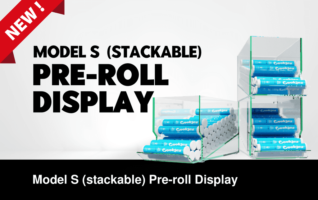 🚨NEW STACKABLE PRE-ROLL DISPLAYS