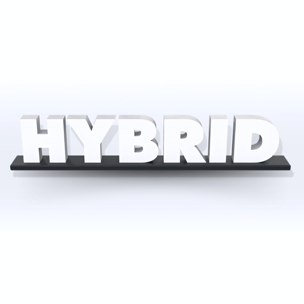 SIGN | Acrylic Hybrid Pedestal Sign - SeattleDesignLab